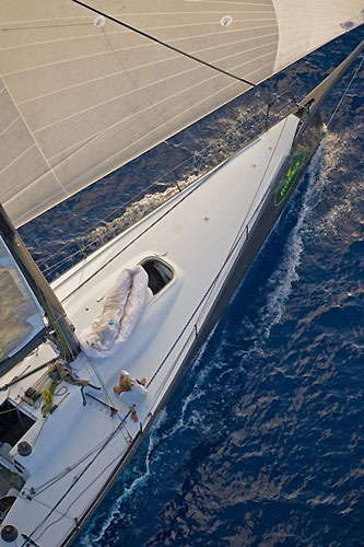 Tim Powell's TP52 RAN (GBR), during the Rolex Middle Sea Race 2008. Photo copyright ROLEX and Kurt Arrigo.