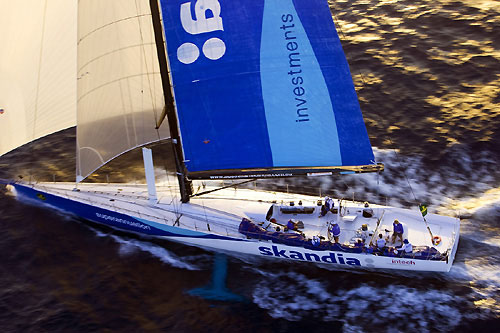 Grant Wharington's Skandia. Photo copyright ROLEX / Daniel Forster.