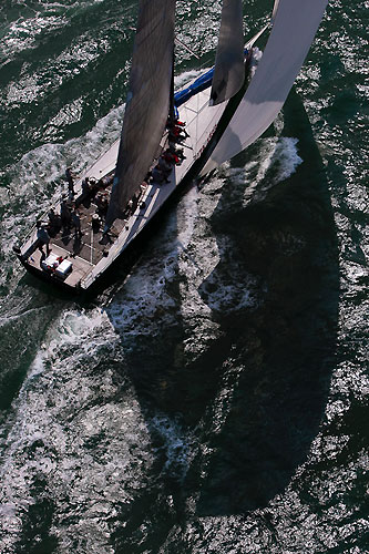 Vittorio Volonte's STP 65 Luna Rossa, during the Rolex Fastnet Race 2009. Photo copyright Rolex - Carlo Borlenghi.
