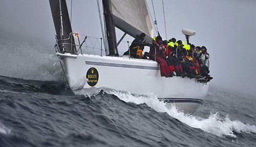 Derek Saunders' CM 60 Venomous, during the Rolex Fastnet Race 2009. Photo copyright Rolex - Kurt Arrigo.