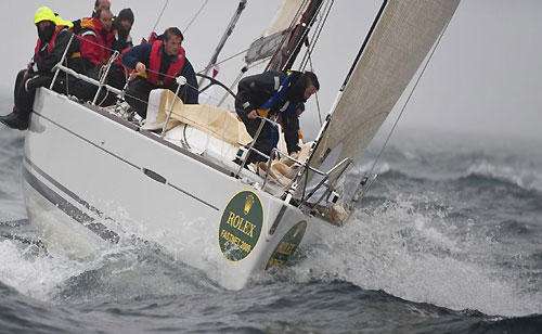 Marc de Saint Denis' First 40 Coup de Coeur, during the Rolex Fastnet Race 2009. Photo copyright Rolex - Kurt Arrigo.