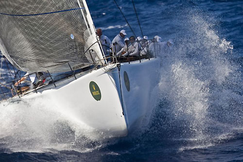 Neville Crichton's Alfa Romeo (NZL), during the Maxi Yacht Rolex Cup 2009. Photo copyright Rolex, Carlo Borlenghi.