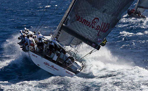 Neville Crichton's Alfa Romeo (NZL), during the Maxi Yacht Rolex Cup 2009. Photo copyright Rolex,  Carlo Borlenghi.