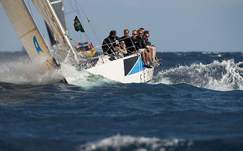 David Latham's Pronavia 38, Seawolf of Southhampton, seen here earlier racing in the 15 nautical-mile warm-up race ahead of the Rolex Middle Sea Race 2009. Photo copyright Rolex / Kurt Arrigo.