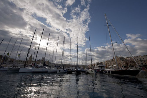 Dockside at the Grand Harbour Marina, Rolex Middle Sea Race 2009. Photo copyright Rolex / Kurt Arrigo.