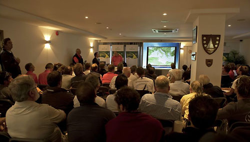 The 30th Middle Sea Race Skipper's Briefing, Rolex Middle Sea Race 2009. Photo copyright Rolex / Kurt Arrigo.