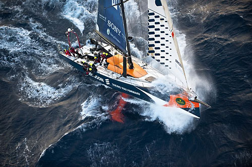 Ägyd Pengg's V70 Ericsson, during the Rolex Middle Sea Race 2009. Photo copyright Rolex / Kurt Arrigo.