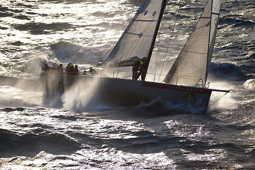 Patrizio Bertelli's Luna Rossa, skippered by Torben Grael, during the Rolex Middle Sea Race 2009. Photo copyright Rolex / Kurt Arrigo.