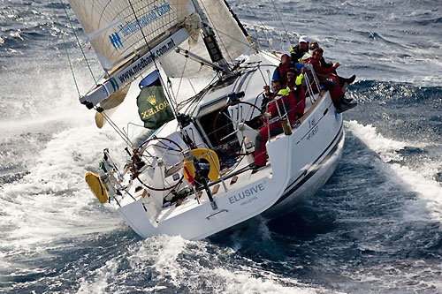 Arthur Podesta's Beneteau First 45 Elusive 2 Medbank, during the Rolex Middle Sea Race 2009. Photo copyright Rolex / Kurt Arrigo.