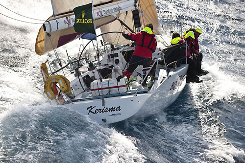 Sonke Stein's Ker 11.3, Bov Kerisma, during the Rolex Middle Sea Race 2009. Photo copyright Rolex / Kurt Arrigo.