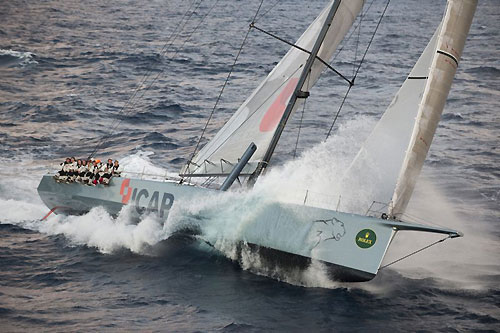 Mike Slade's Farr 100 ICAP Leopard, during the Rolex Middle Sea Race 2009. Photo copyright Rolex / Kurt Arrigo.