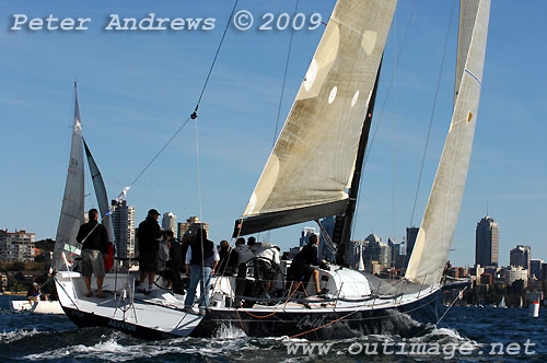 Bob Steel’s TP52 Quest. Photo copyright Peter Andrews.