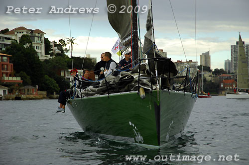 Anthony Paterson’s Tow Truck. Photo copyright Peter Andrews.