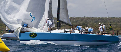 Doug Douglass’ Goombay Smash (USA) second overall at the Rolex Farr 40 Pre-Worlds 2009 at Casa de Campo, Dominican Republic. Photo copyright Daniel Forster, Rolex.