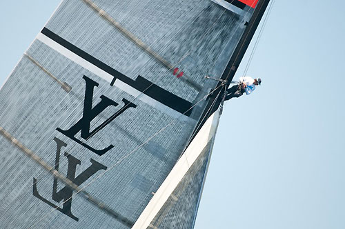 Louis Vuitton Trophy, La Maddalena, Sardegna, Italy, May 22nd until June 6th 2010. Race Day 1. Photo copyright Paul Todd, Outsideimages NZ and Louis Vuitton Trophy.