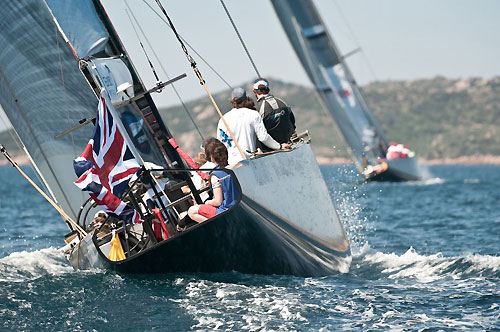 Louis Vuitton Trophy, La Maddalena, Italy, May 22nd-June 6th 2010. Race Day 2. Photo copyright Paul Todd, Outsideimages NZ and Louis Vuitton Trophy.