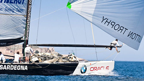 Louis Vuitton Trophy, La Maddalena, Italy, May 22nd-June 6th 2010. Race Day 3. Photo copyright Bob Grieser, Outsideimages NZ and Louis Vuitton Trophy.