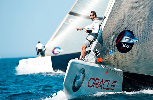 Louis Vuitton Trophy, La Maddalena, Italy, May 22nd-June 6th 2010. Race Day 3. Photo copyright Paul Todd, Outsideimages NZ and Louis Vuitton Trophy.