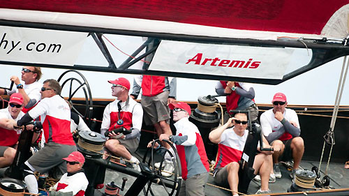 Louis Vuitton Trophy, La Maddalena, Italy. Race Day 6. Artemis (SWE). Photo copyright Paul Todd, Outsideimages NZ and Louis Vuitton Trophy.