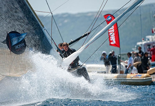 Louis Vuitton Trophy, La Maddalena, Italy, May 22nd-June 6th 2010. Race Day 11. Photo copyright Paul Todd, Outsideimages NZ and Louis Vuitton Trophy.