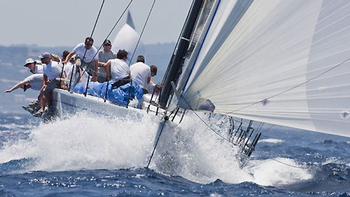 Andres Soriano’s Mills 68 Alegre, during the Giraglia Rolex Cup 2009. Photo copyright Rolex and Carlo Borlenghi.