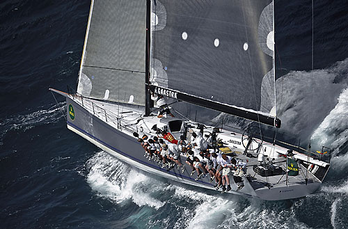 Andres Soriano’s Mills 68 Alegre, during the Giraglia Rolex Cup 2010. Photo copyright Rolex and Kurt Arrigo.