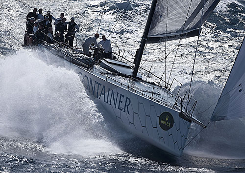 Udo Schuetz's JV66 Container, during the Giraglia Rolex Cup 2010. Photo copyright Rolex and Kurt Arrigo.