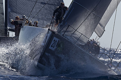 Niklas Zennström’s Rán, during the Maxi Yacht Rolex Cup 2010. Photo copyright Rolex and Carlo Borlenghi.