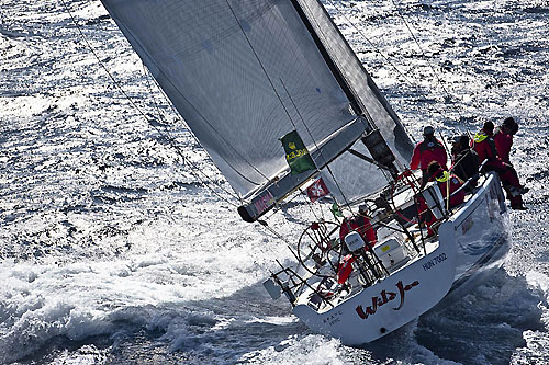 Marton Jozsa's Reichel Pugh 60 Wild Joe, during the 31st Rolex Middle Sea Race. Photo copyright Rolex and Kurt Arrigo.