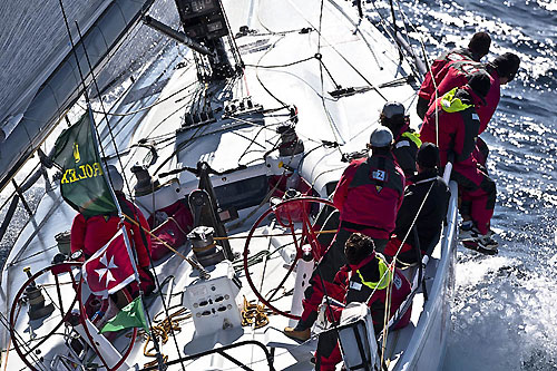 Marton Jozsa's Reichel Pugh 60 Wild Joe, during the 31st Rolex Middle Sea Race. Photo copyright Rolex and Kurt Arrigo.