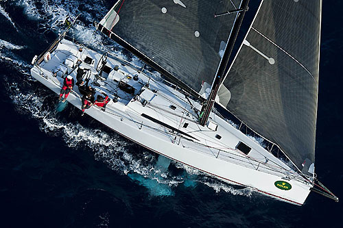 Germana Tognella's Cookson 50 Cantankerous, during the 31st Rolex Middle Sea Race. Photo copyright Rolex and Kurt Arrigo.