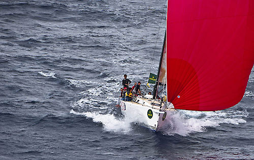 John Ripard and Andrew Calascione's J-133 Jaru, during the 31st Rolex Middle Sea Race. Photo copyright Rolex and Kurt Arrigo.