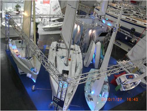 Dusseldorf Boat Show. the Düsseldorf Boat Show,