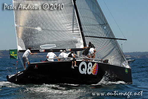 Massimo Mezzaroma and Antonio Sodo Migliori’s  reigning World and European champion, Nerone (ITA), during the Rolex Trophy One Design Series, offshore Sydney. Photo copyright Peter Andrews, Outimage Australia.