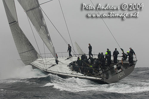 Niklas Zennström’s Rán, during the Rolex Trophy Ratings Series 2009. Photo copyright Peter Andrews, Outimage Australia.