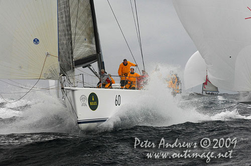 Stephen Ainsworth's Reichel Pugh 63 Loki, during the Rolex Trophy Ratings Series 2009. Photo copyright Peter Andrews, Outimage Australia.