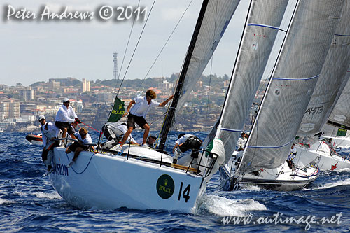 The Rolex Farr 40 World Championships 2011, Sydney Australia. Photo copyright Peter Andrews, Outimage Australia.