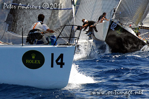 The Rolex Farr 40 World Championships 2011, Sydney Australia. Photo copyright Peter Andrews, Outimage Australia. 