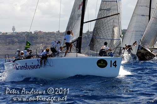 The Rolex Farr 40 World Championships 2011, Sydney Australia. Photo copyright Peter Andrews, Outimage Australia. 