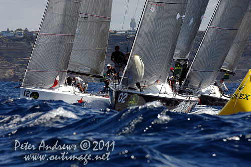 The Rolex Farr 40 World Championships 2011, Sydney Australia. Photo copyright Peter Andrews, Outimage Australia. 