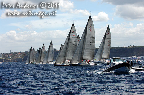 The Rolex Farr 40 World Championships 2011, Sydney Australia. Photo copyright Peter Andrews, Outimage Australia. 