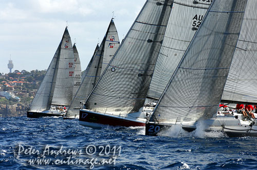 The Rolex Farr 40 World Championships 2011, Sydney Australia. Photo copyright Peter Andrews, Outimage Australia. 