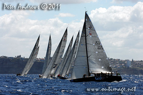 The Rolex Farr 40 World Championships 2011, Sydney Australia. Photo copyright Peter Andrews, Outimage Australia.