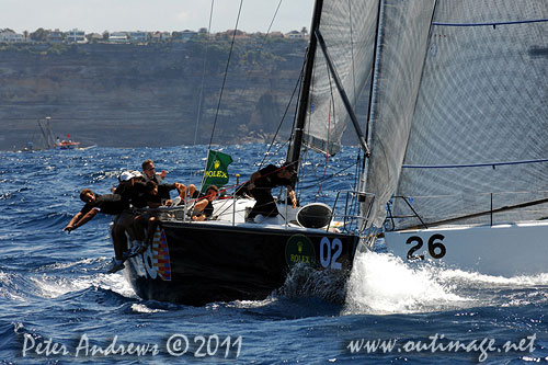 The Rolex Farr 40 World Championships 2011, Sydney Australia. Photo copyright Peter Andrews, Outimage Australia. 