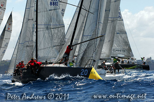 The Rolex Farr 40 World Championships 2011, Sydney Australia. Photo copyright Peter Andrews, Outimage Australia.