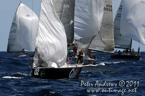 The Rolex Farr 40 World Championships 2011, Sydney Australia. Photo copyright Peter Andrews, Outimage Australia.