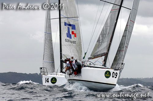 The Rolex Farr 40 World Championships 2011, Sydney Australia. Photo copyright Peter Andrews, Outimage Australia.