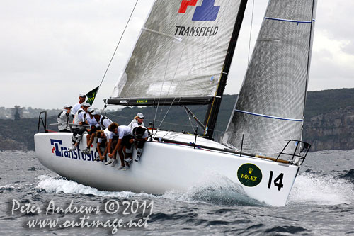 The Rolex Farr 40 World Championships 2011, Sydney Australia. Photo copyright Peter Andrews, Outimage Australia. 