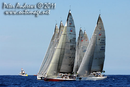 The Rolex Farr 40 World Championships 2011, Sydney Australia. Photo copyright Peter Andrews, Outimage Australia.