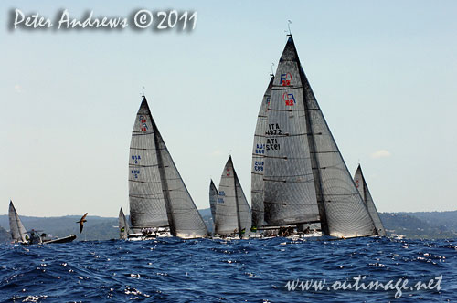 The Rolex Farr 40 World Championships 2011, Sydney Australia. Photo copyright Peter Andrews, Outimage Australia.